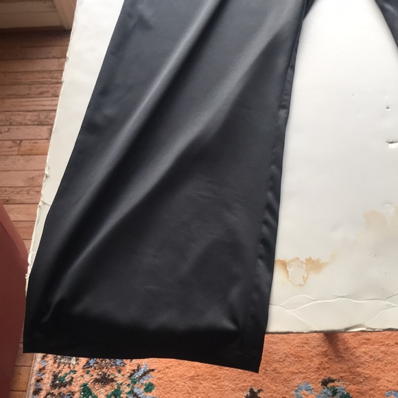 NWT Eileen Fisher Holiday Silky Dress Eco-friendly Black Pull-on Pants - Picture 5 of 16